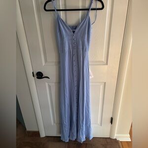 Dress the Population Lavender Blue Maxi Dress